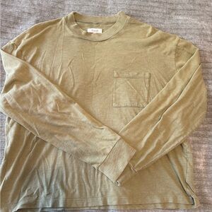Women’s Olive Long Sleeve Shirt